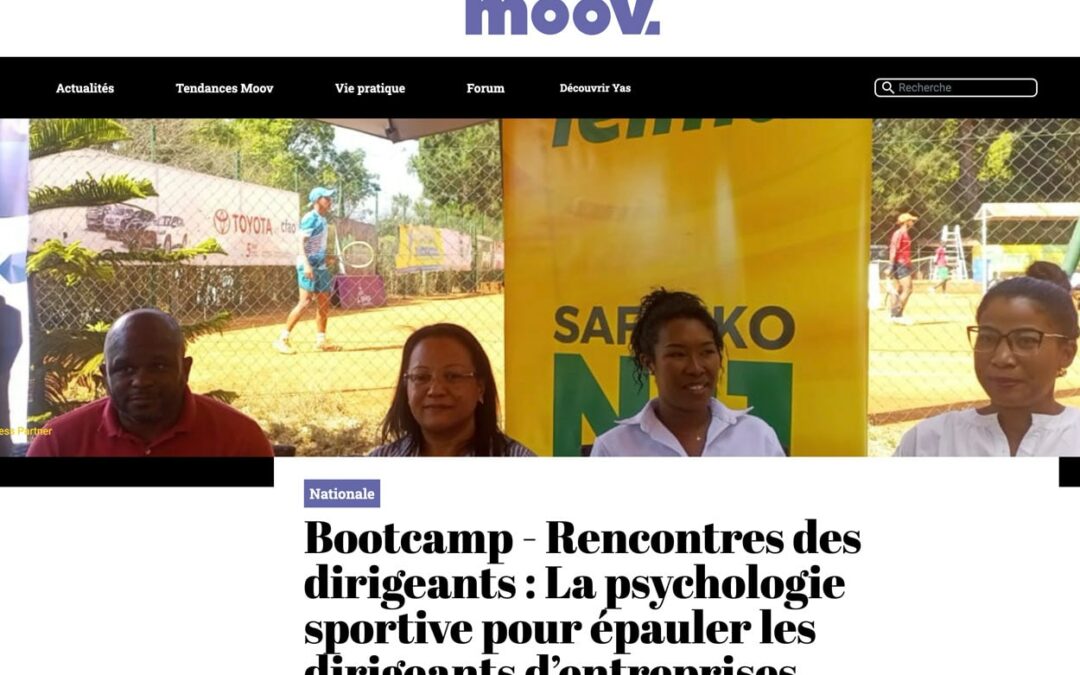 Bootcamp – Rencontres des dirigeants: La psychologie sportive pour épauler les dirigeants d’entreprises