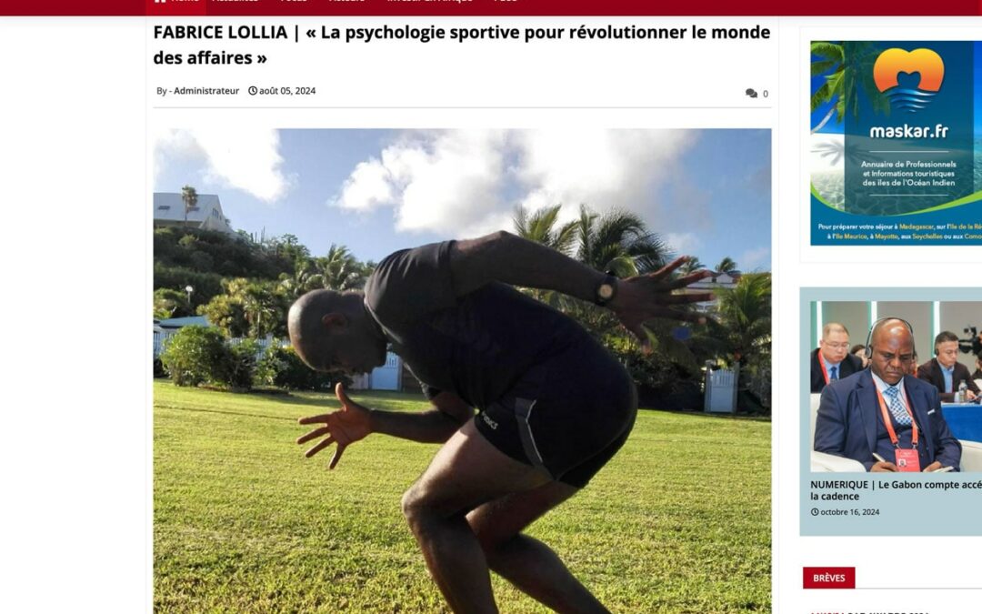 « La psychologie sportive pour révolutionner le monde des affaires »